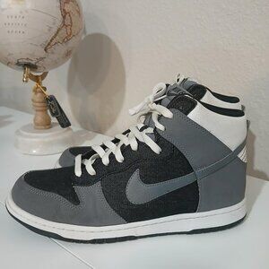 Nike Dunk High "Black Denim" Anthracite (2012) - Men's 10